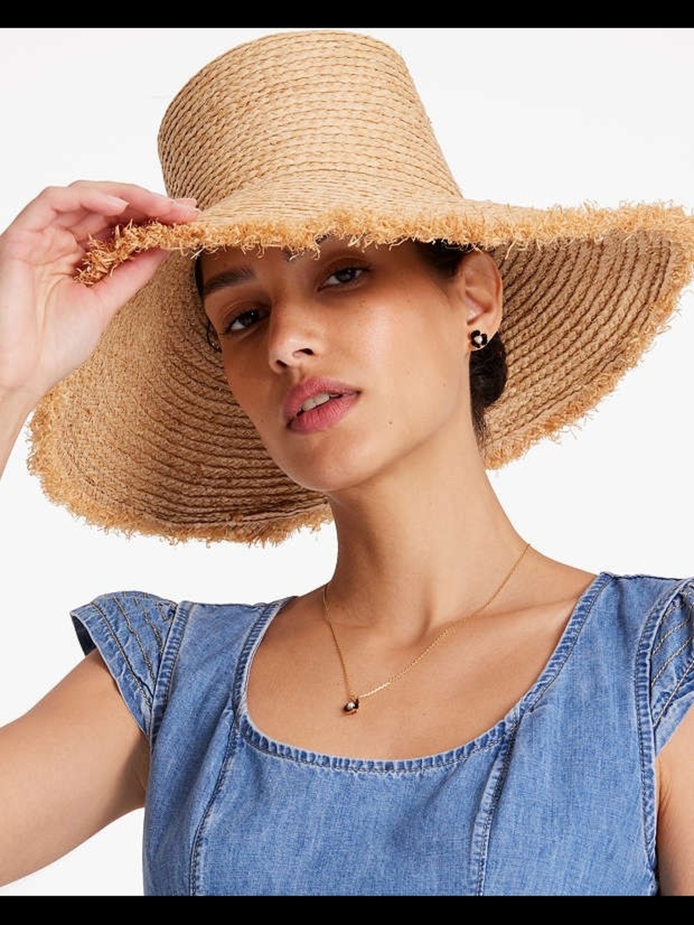 Kate Spade Wide Brim Sun Hat